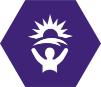 Points people to God dark purple