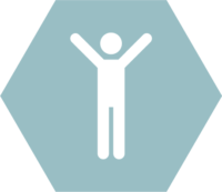 Restores dignity light blue